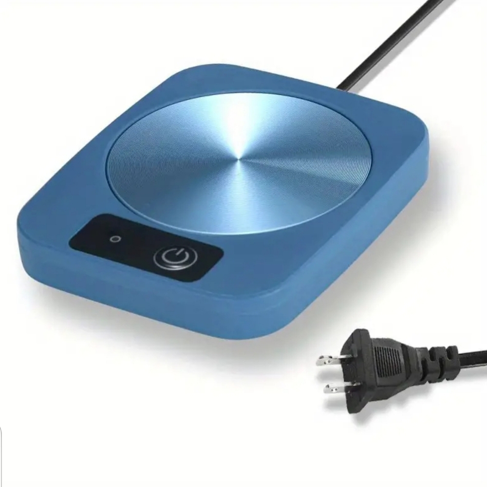 Blue Coffee Mug Warmer - Rectangular